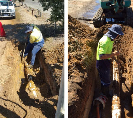 Burst Pipe