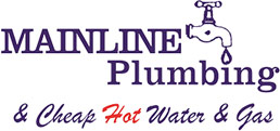 Mainline Plumbing and Cheap Hot Water and Gas Logo