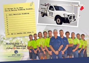 Mainline Plumbine -Team he trusted name in the plumbing industry.