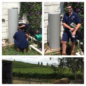 Replacing an electric storage hot water unit