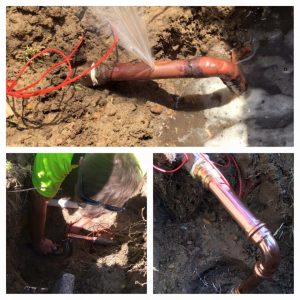Water pipe repair