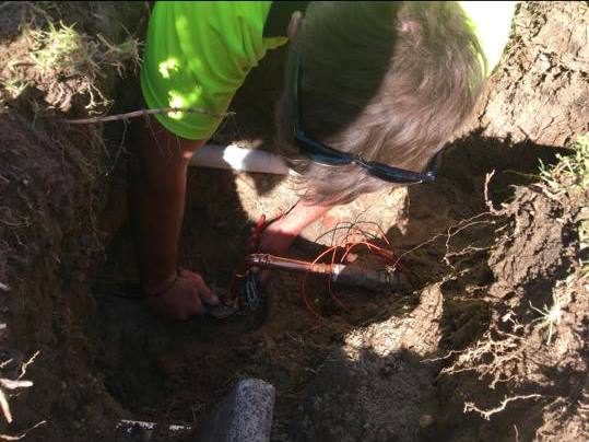 Water pipe repair